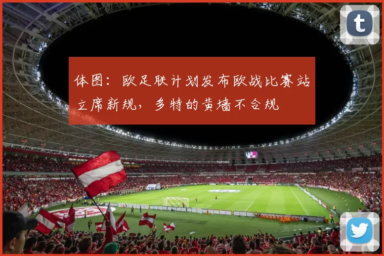 体图：欧足联计划发布欧战比赛站立席新规，多特的黄墙不合规