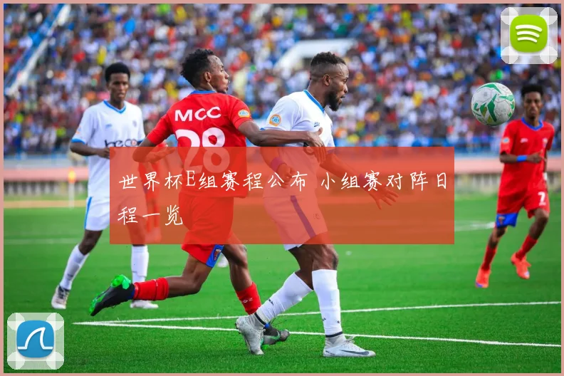 世界杯E组赛程公布 小组赛对阵日程一览