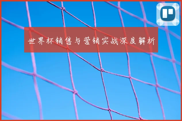 世界杯销售与营销实战深度解析